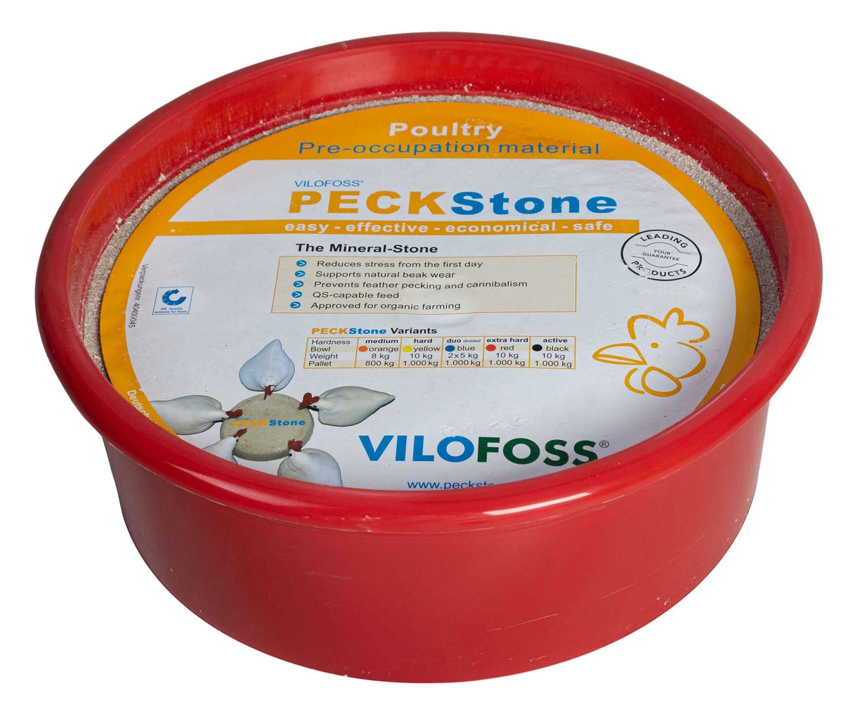 Peckstone Poultry extra hard RÖD 10 kg
