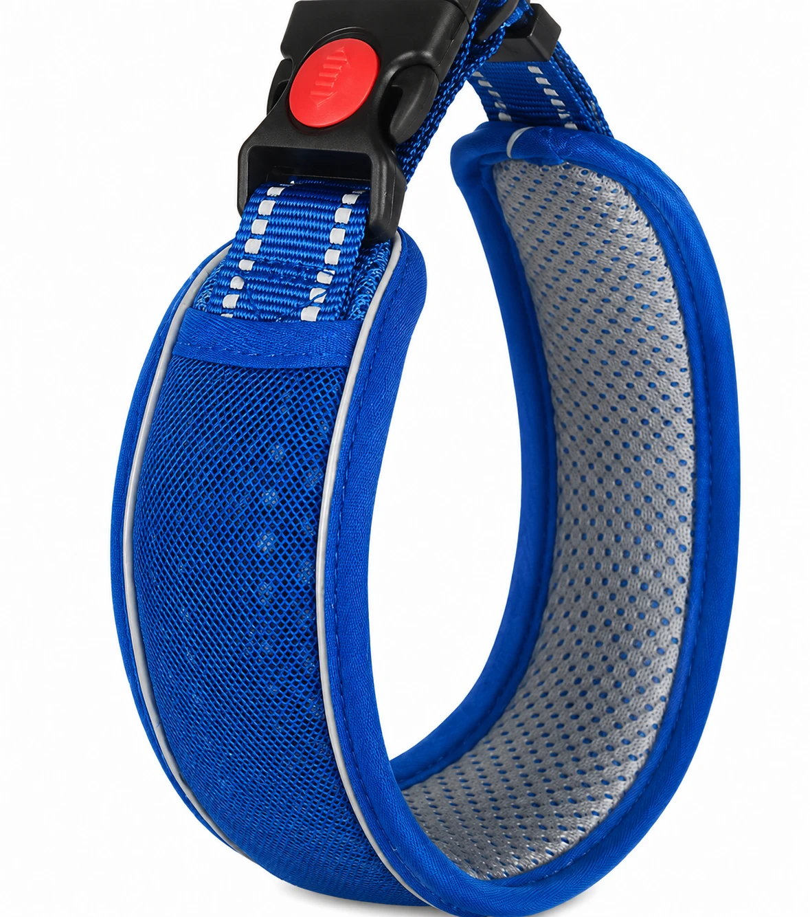 Brett Air-mesh halsband S Blått
