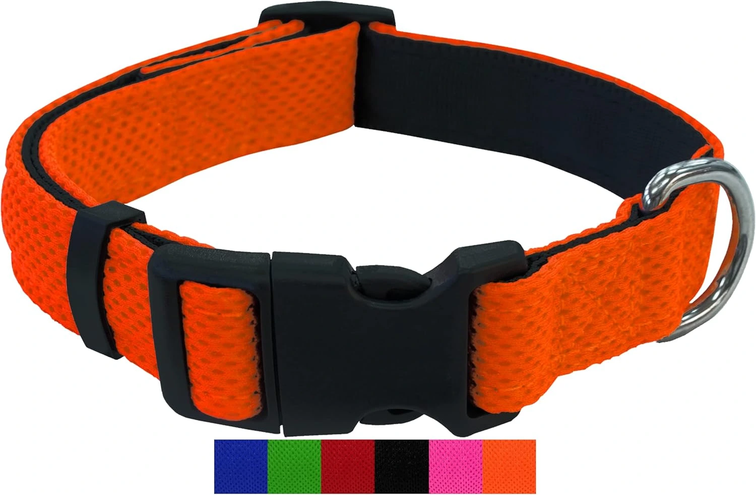 Brett Air-mesh halsband L Orange