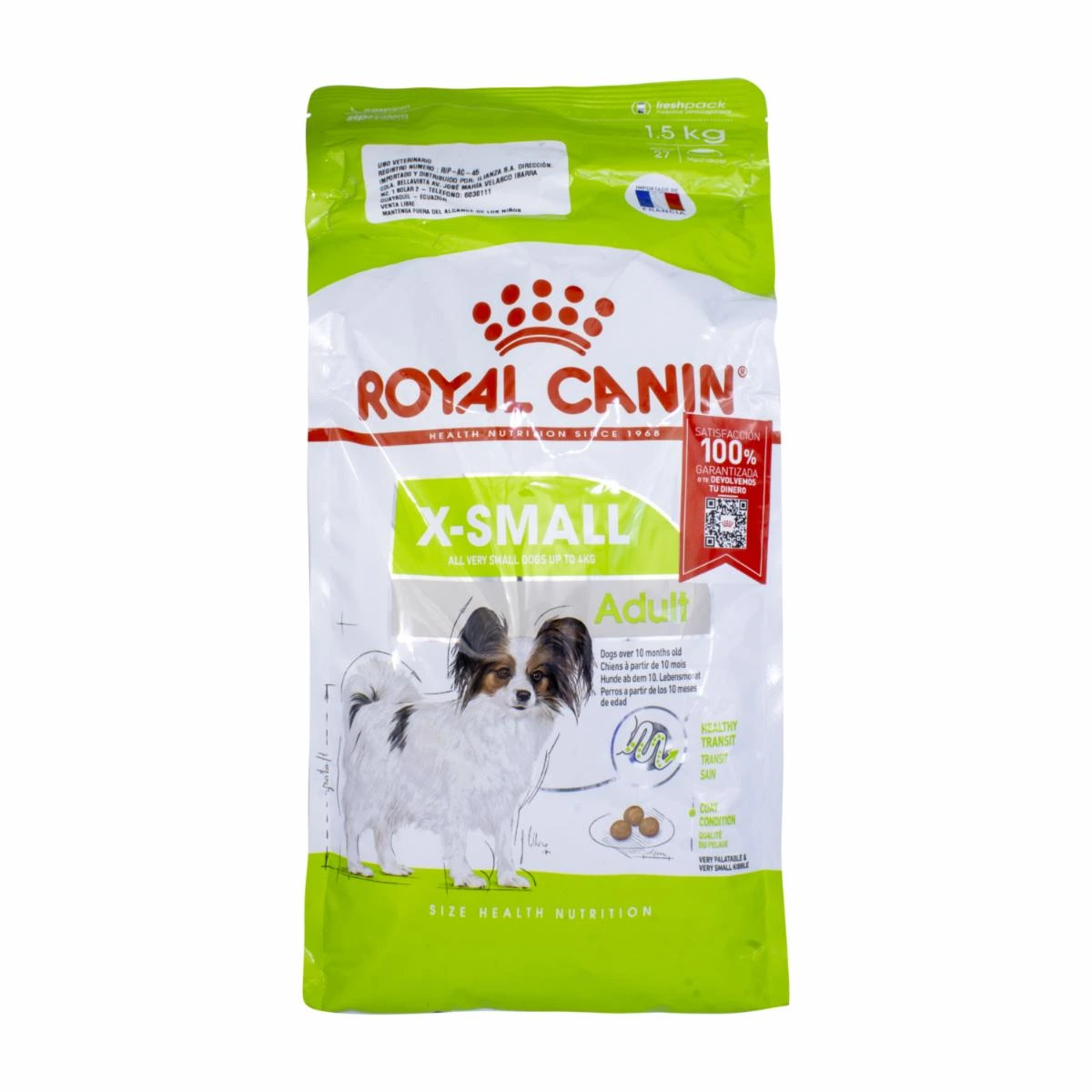 X-Small Adult 1,5 kg