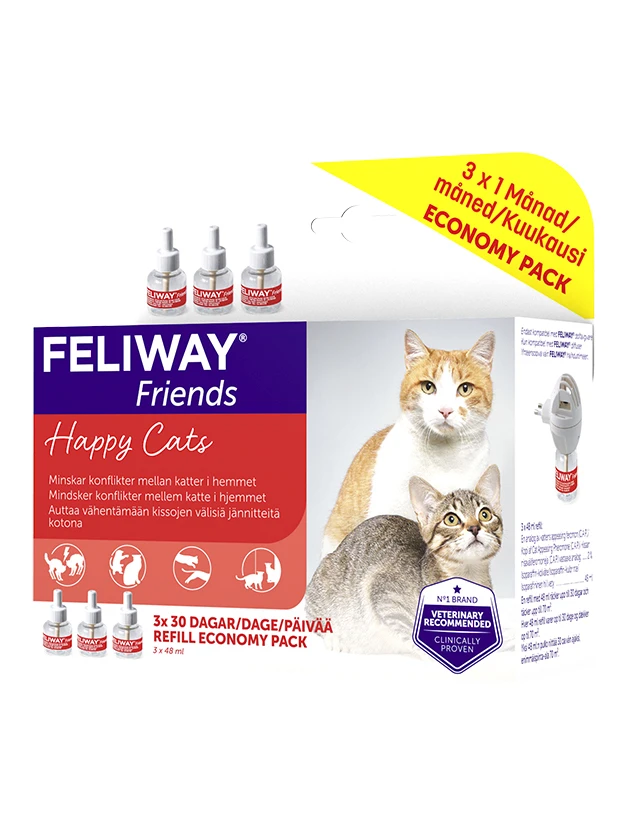 Feliway Friends refill 3×48 ml