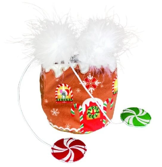KONG Julleksak Hideaway Gingerbread Multicoloured