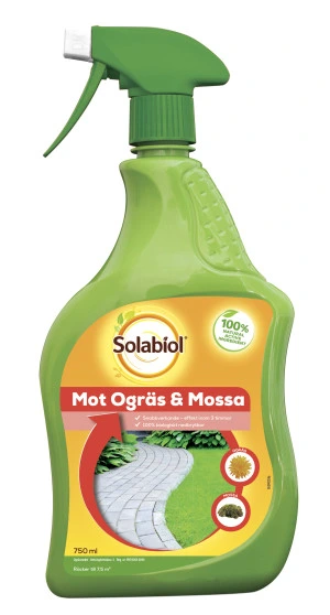 Solabiol Spray mot ogräs & mossa