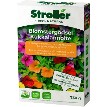 Stroller Blomstergödsel