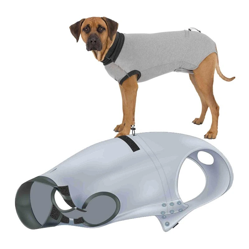 Skyddande body L-XL 62cm grå