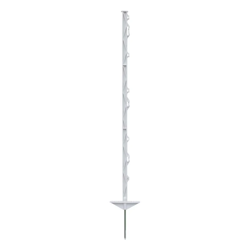 Elstängselstolpe dubbeltramp 105 cm inkl spjut, 5-pack