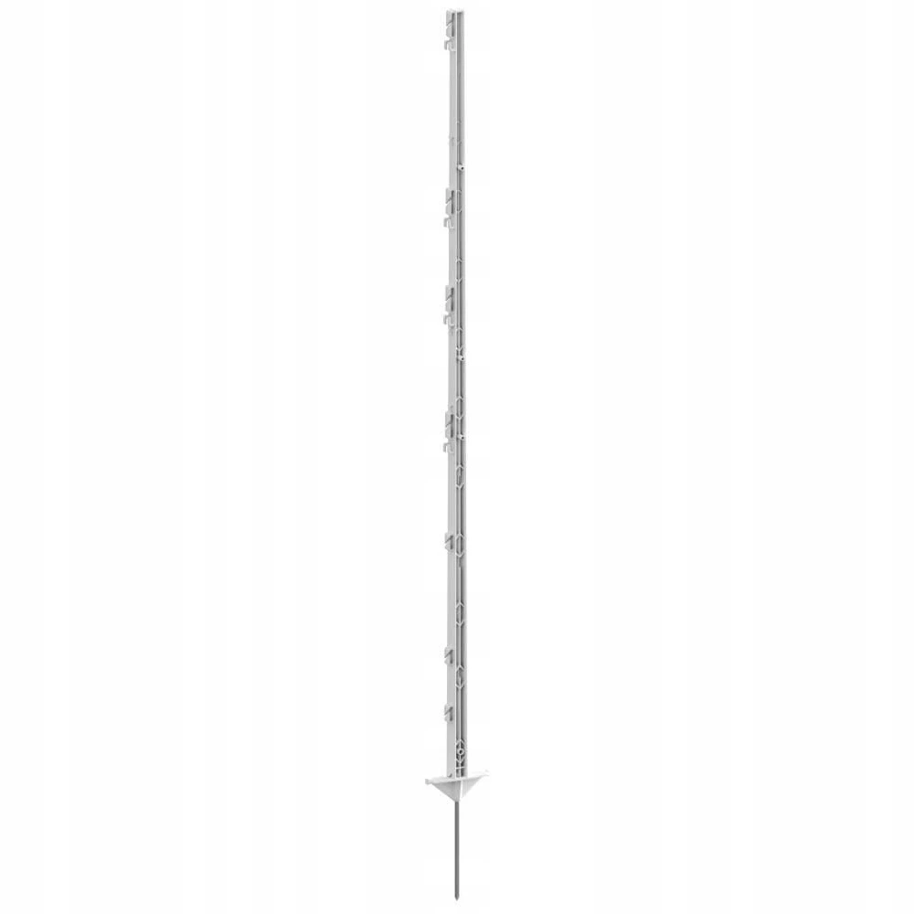 Elstängselstolpe dubbeltramp 156 cm inkl spjut, 5-pack