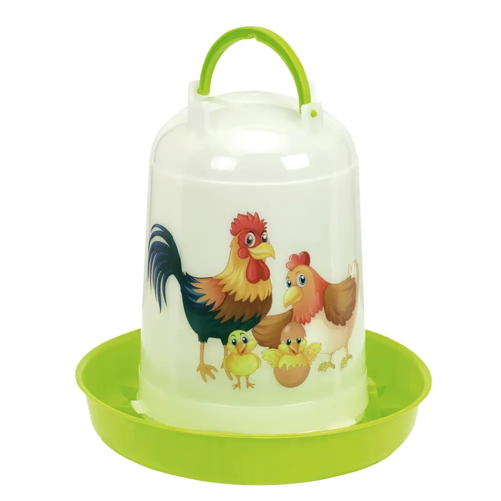 Hönsmatare HAPPY med tryck 5L