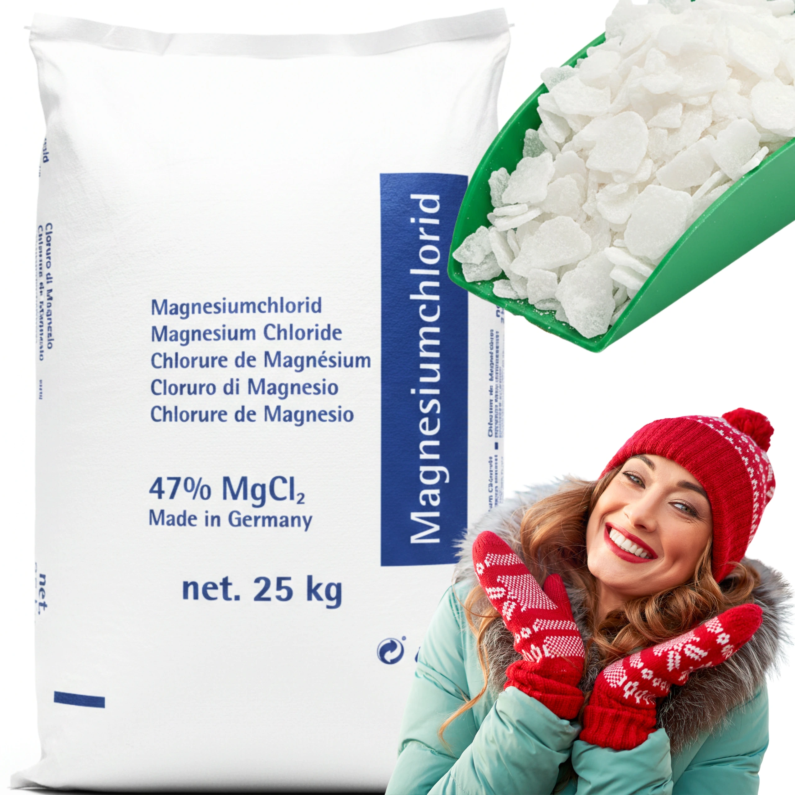 Magnesiumklorid Wibax 25 kg