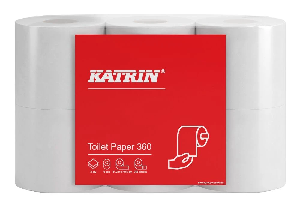 TOALETTPAPPER KATRIN BASIC 6ru