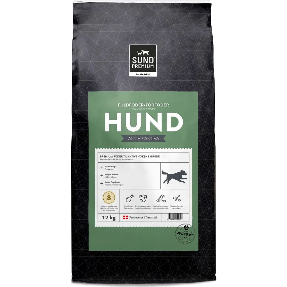 Sund Premium Hund Aktiv 12 kg