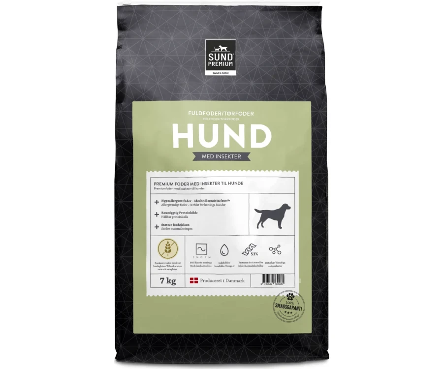 Sund Premium Hund Insekt 7 kg