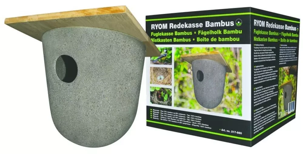 FÅGELHOLK BAMBU 185X200 MM
