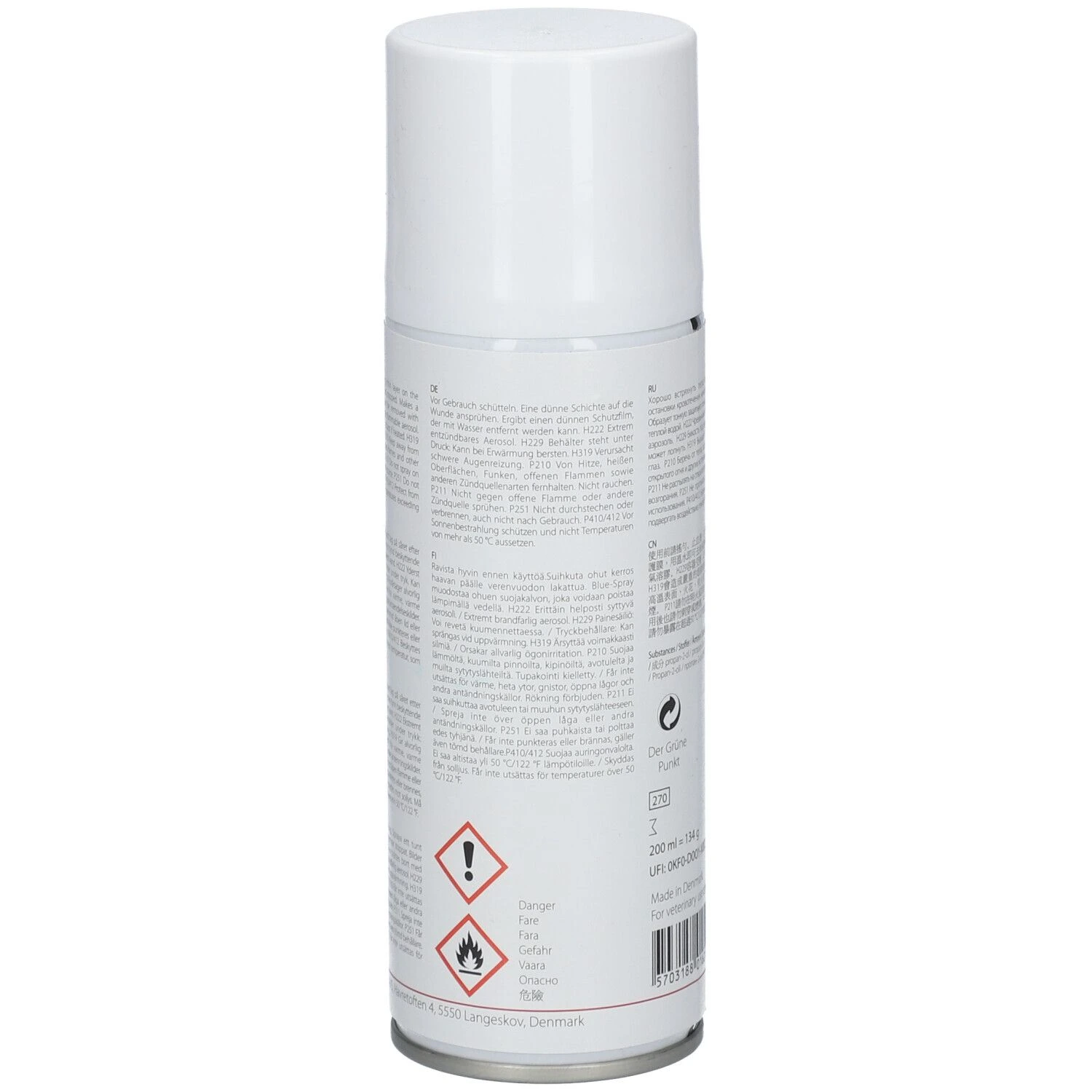 Blue Spray Aerosol 200ml