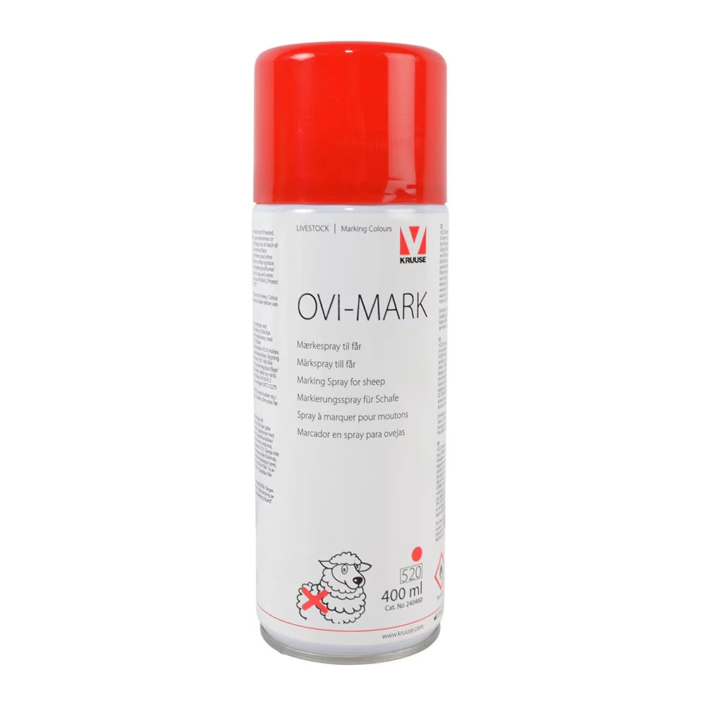 FÅRMÄRKSPRAY OLIKA FÄRGER 400 ML