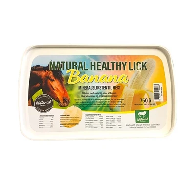 NATURAL HEALTHY LICK BANANA 750G