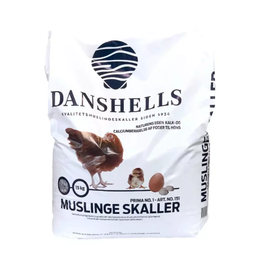 Snäckskal, 2,5-5 mm 15KG