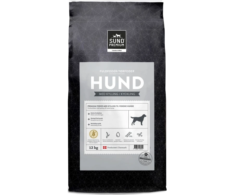 Sund Premium Hund Grain Free Kyckling 12 kg