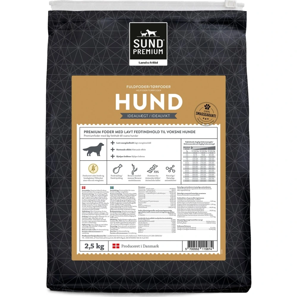 Sund Premium Hund Grain Free Kyckling 2,5 kg
