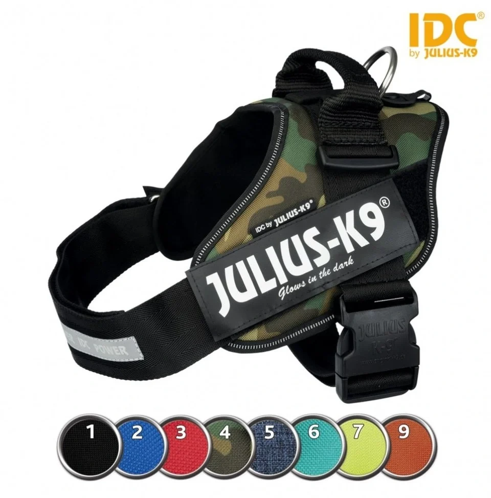 Julius-k9 IDC-sele, 82-115 cm 2XL