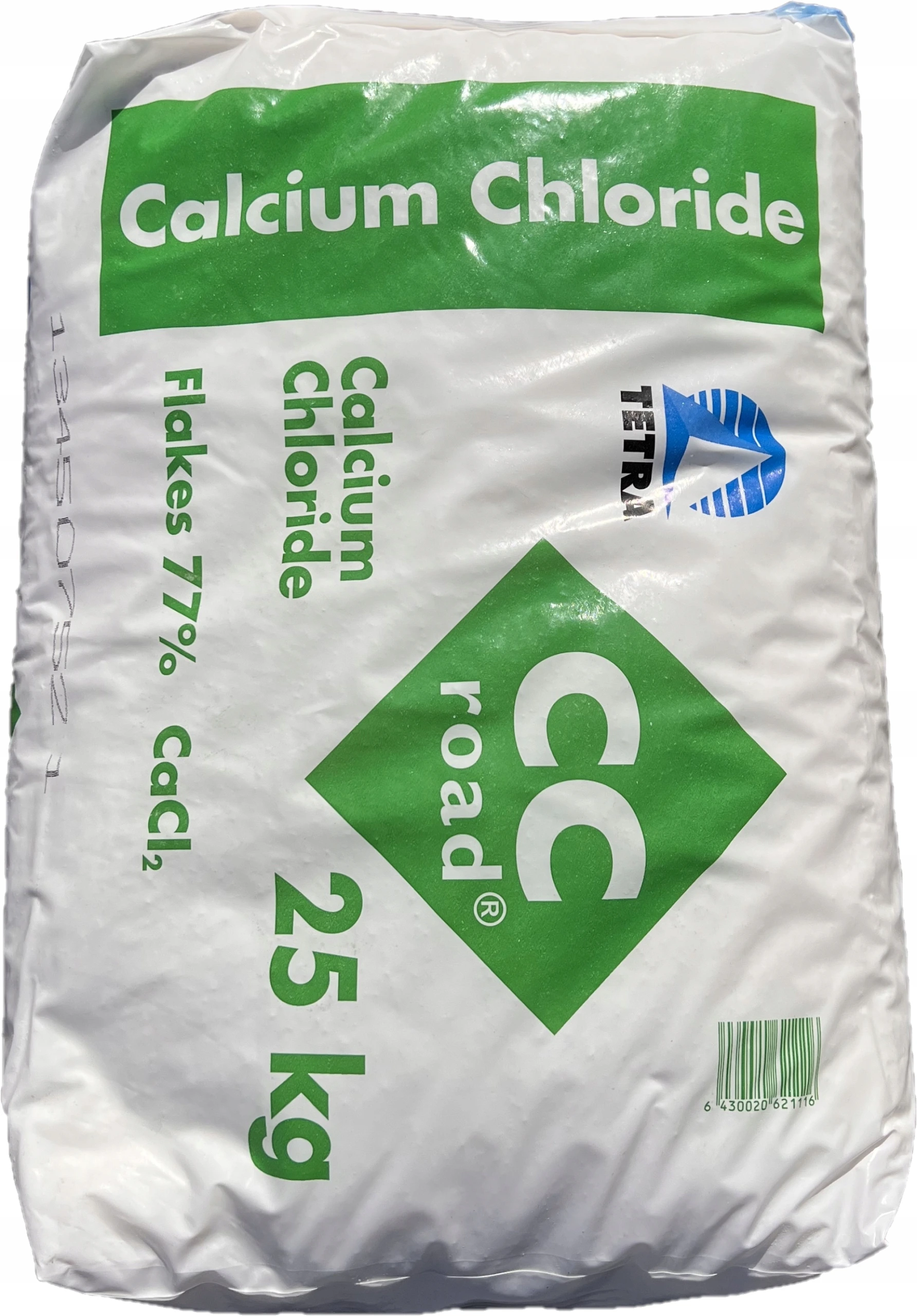 Kalciumklorid "cc road" 25 kg vägsalt för dammbindning