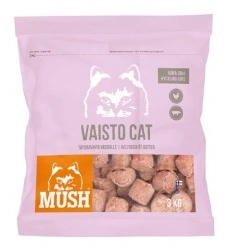 MUSH Vaisto® Cat Rosa (Kyckling-Gris) 3kg