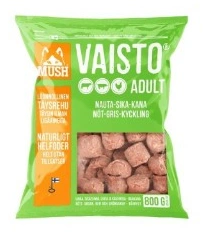 MUSH Vaisto® Grön (Nöt-gris-kyckling) 800g