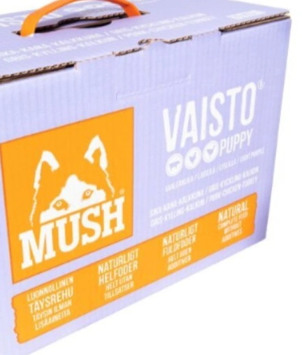 MUSH Vaisto® Ljuslila (Gris-kyckling-kalkon) 10kg