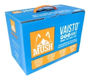 MUSH Vaisto® Blå (Nöt-kalkon-lax) 10kg