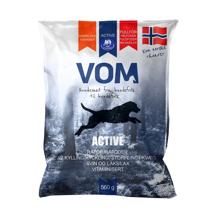 VOM ACTIVE Helfoder m Lax Köttbullar 560g