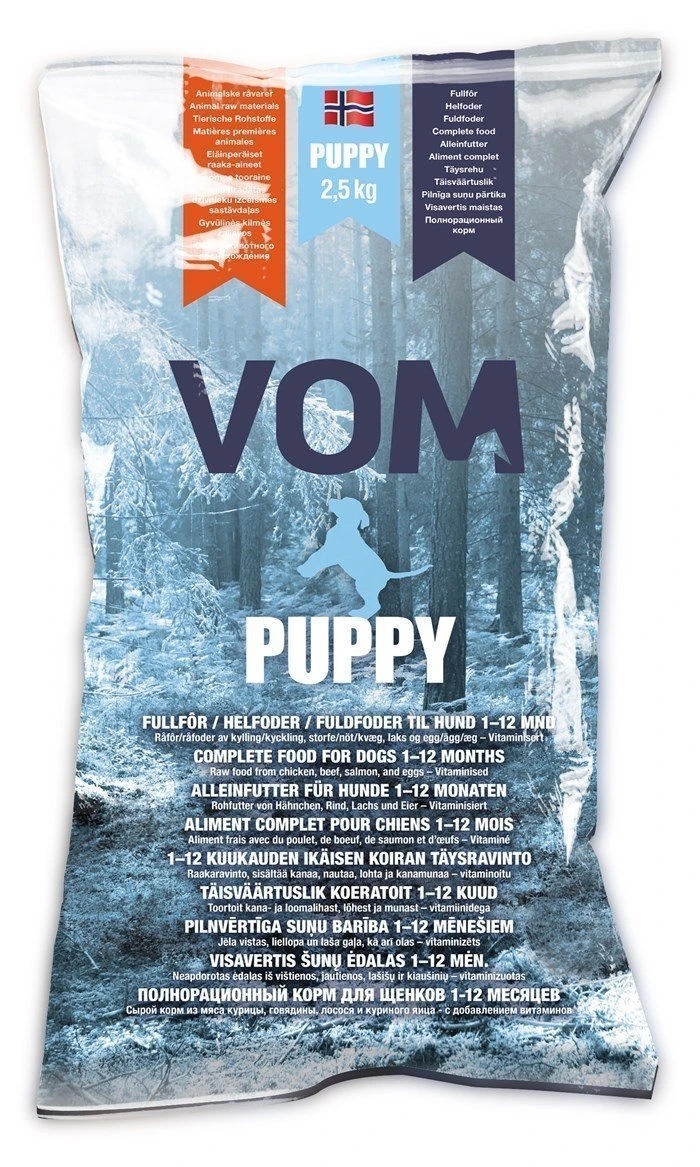 VOM Puppy köttbullar STORPACK 2,5kg