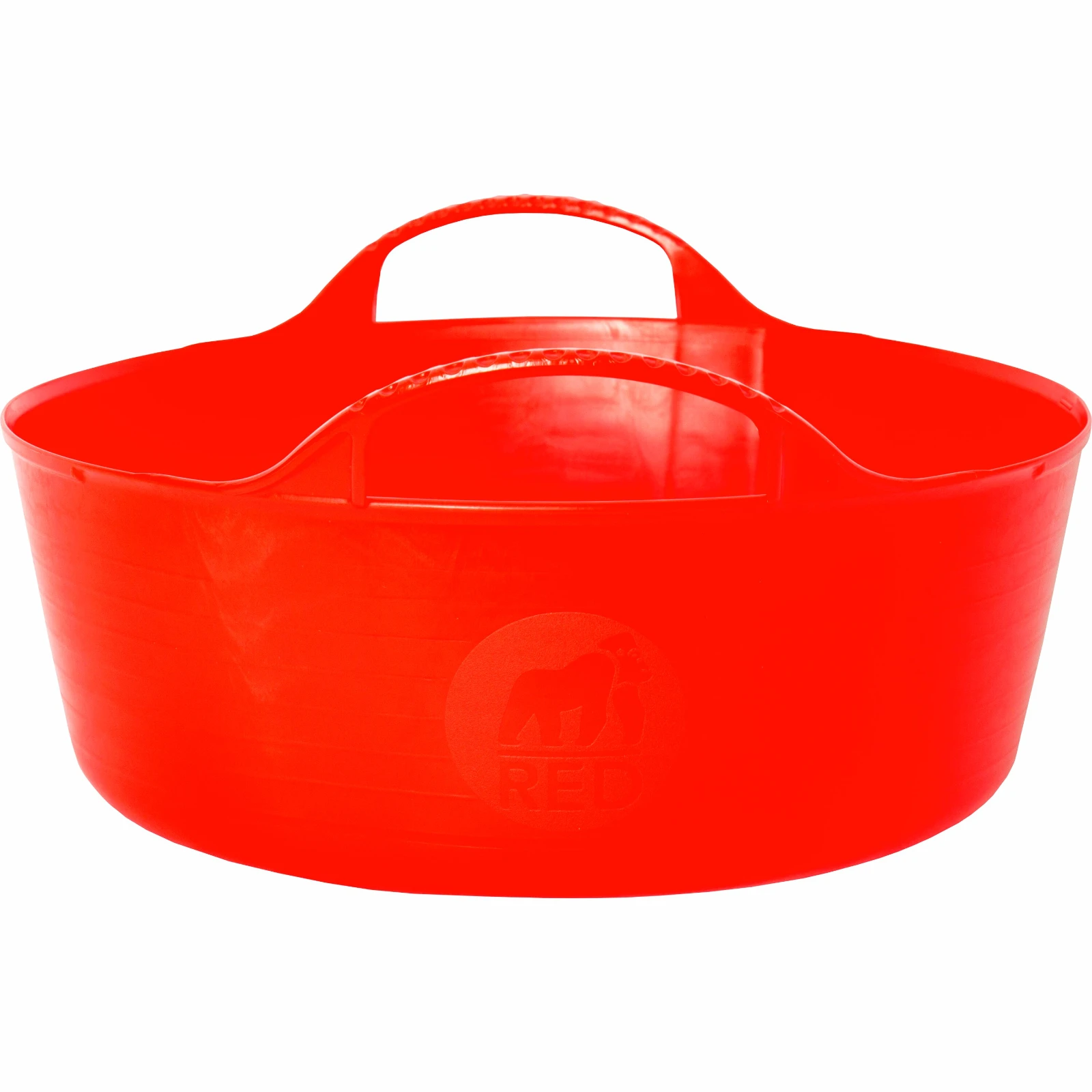 Flexikorg Red Gorilla låg röd 5 lit
