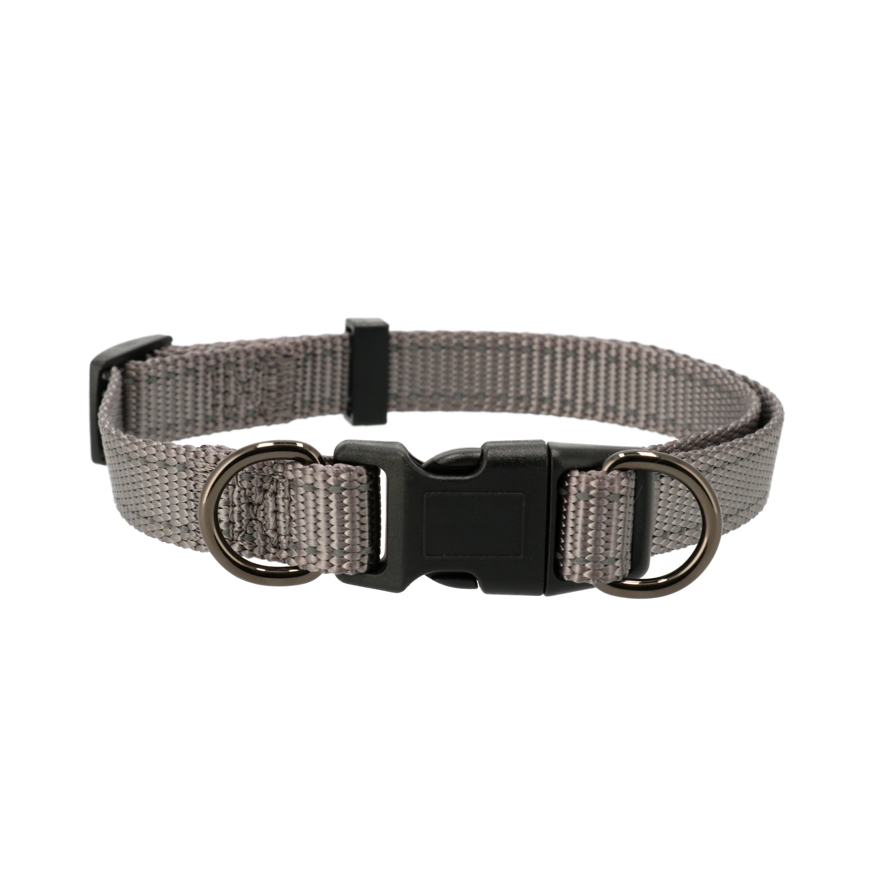 JUST.HALSBAND GRÅ 15 MM