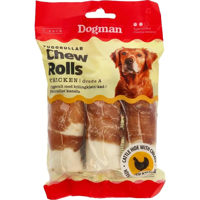 TUGGRULLE 3P MED KYCKLING S DOGMAN