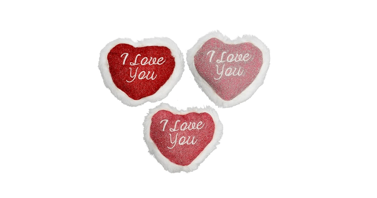 Kattleksak Hjärta "I love you"