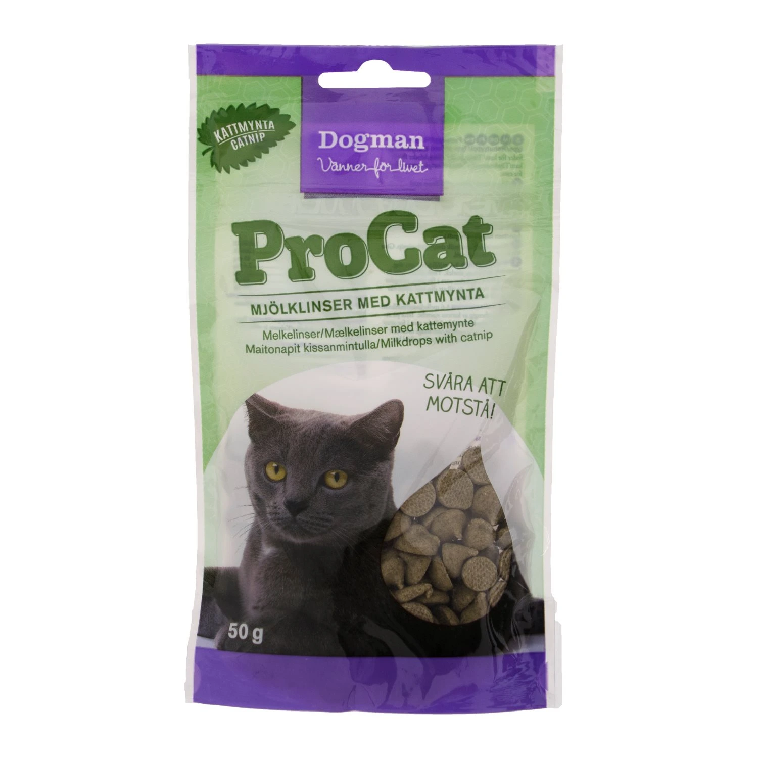 *UTG.DATUM* ORD. PRIS 20KR PROCAT MJÖLKLINSER 50 g