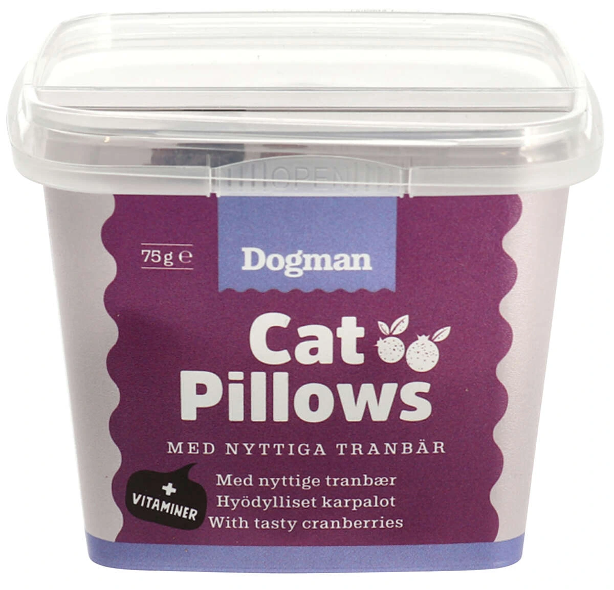 CAT PILLOWS KYCK.TRANBÄR 75 G