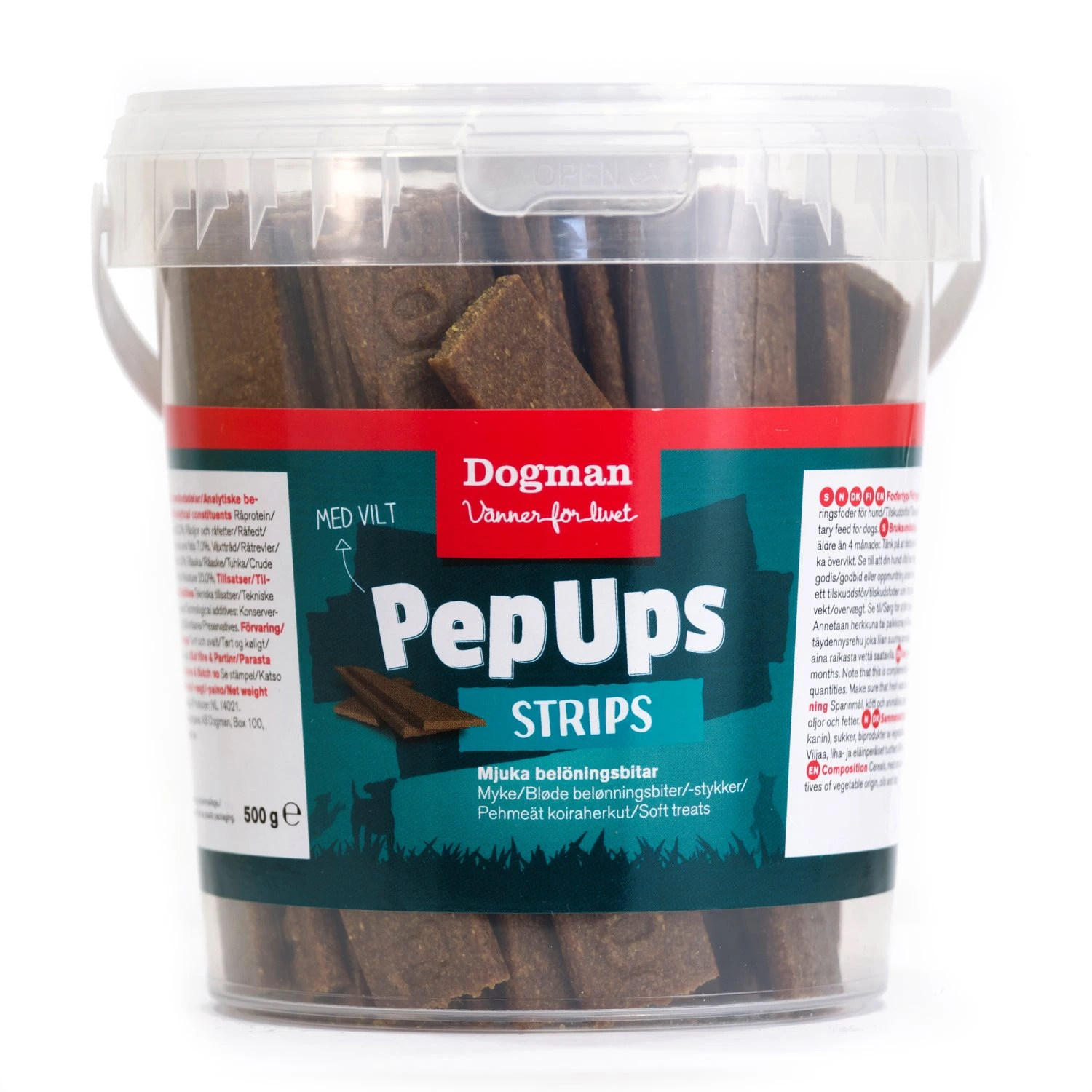 PEP UPS STRIPS VILT 500G