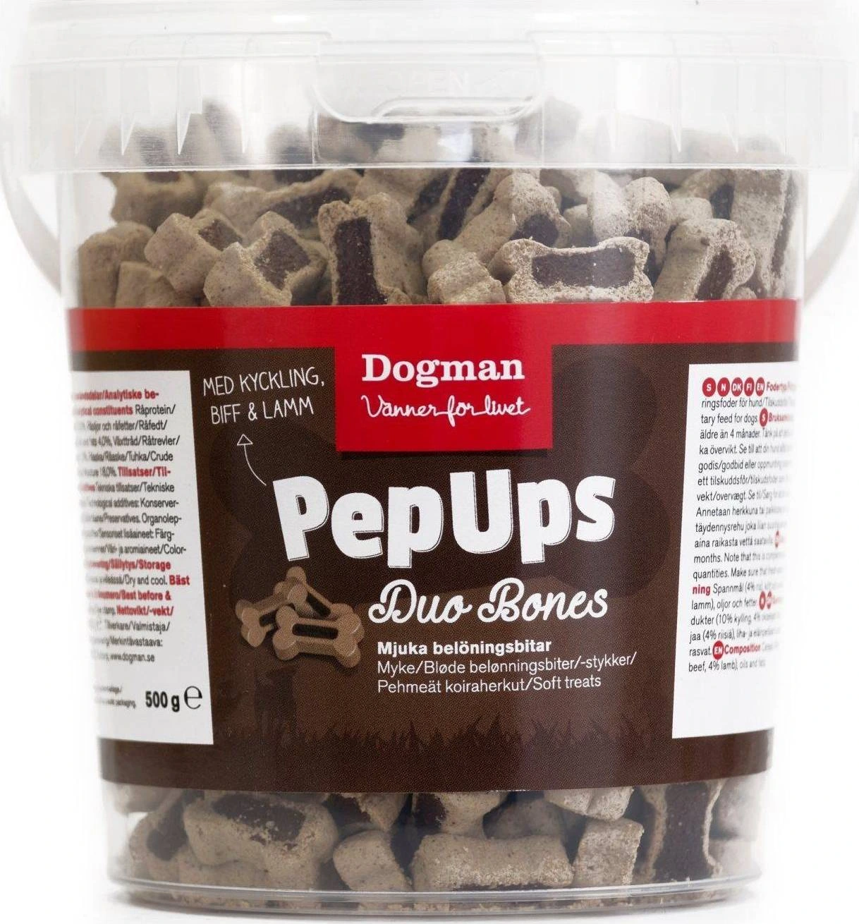 PEP UPS DUO BONES 3-S 500G