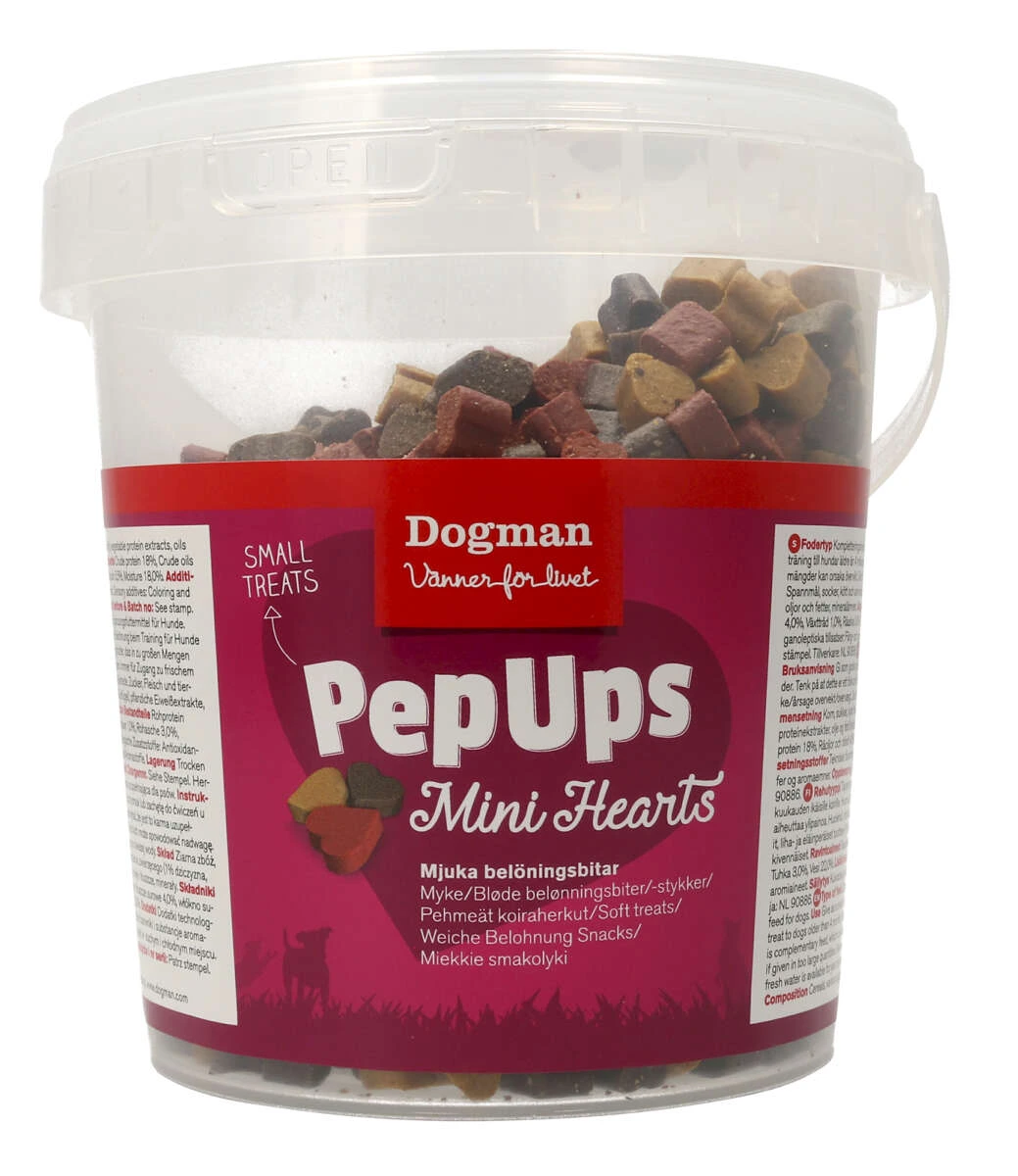 PEP UPS MINI HEARTS 450g