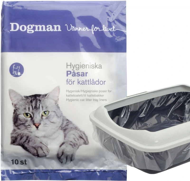 Dogman Påsar till kattlådor L