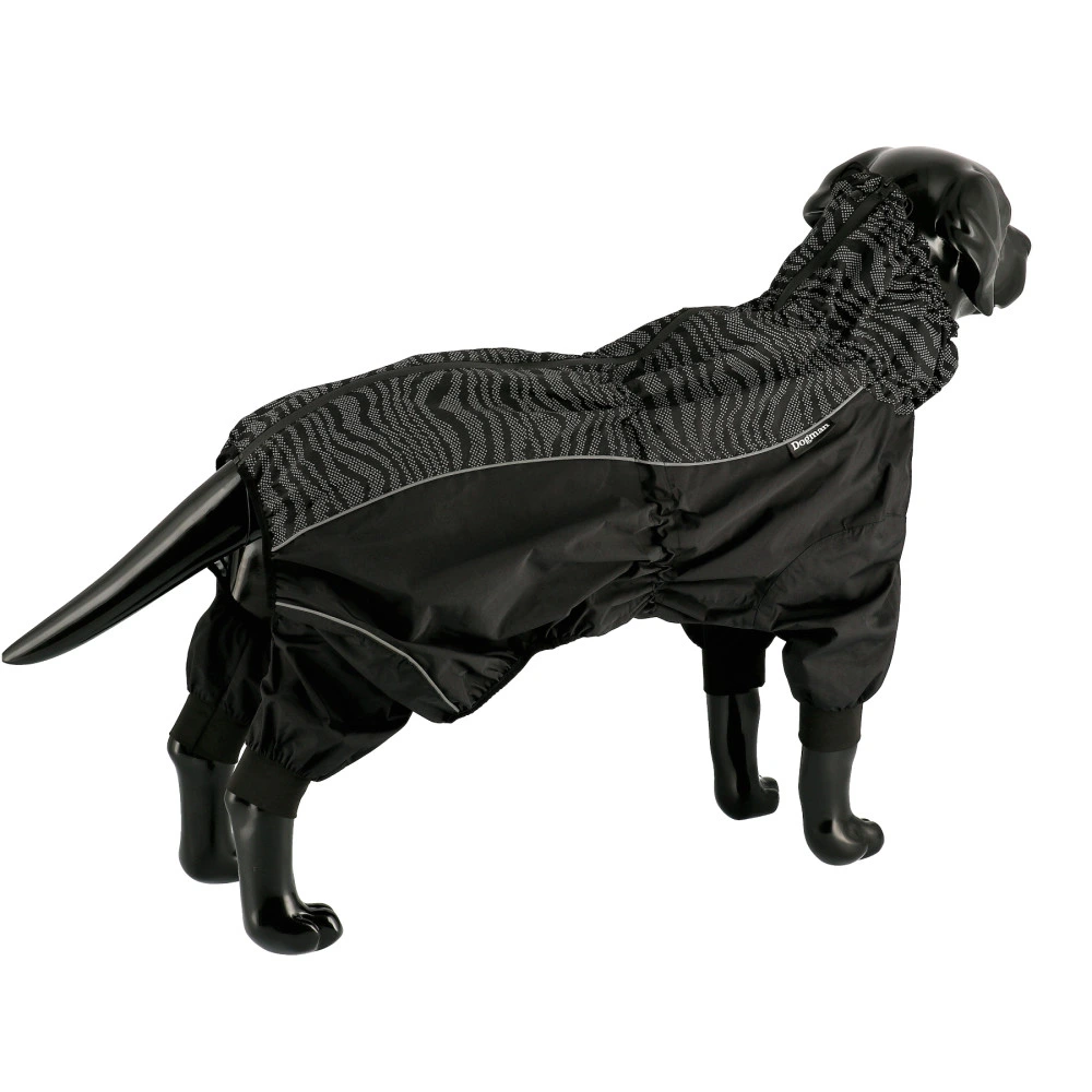 Dogman Regnoverall Dot Svart 45CM