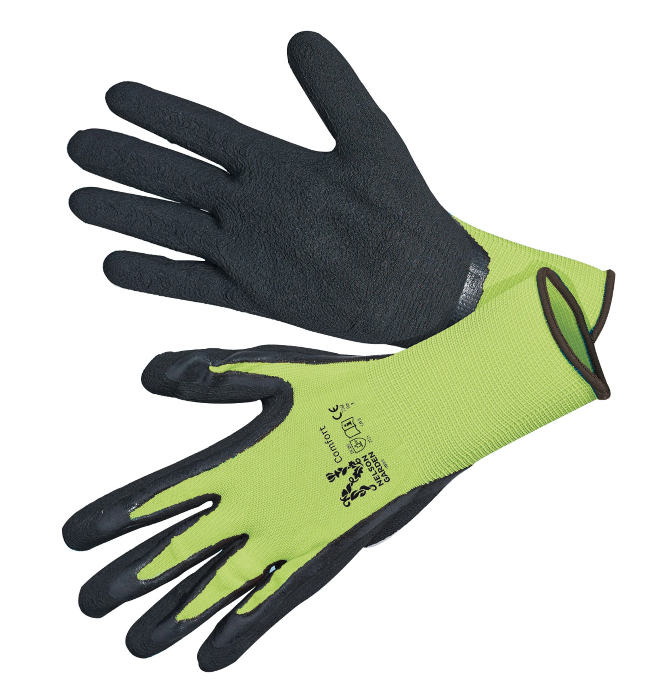 HANDSKE COMFORT STL 6 LIME/SV