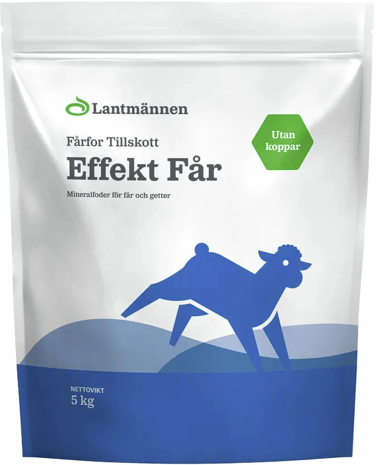 effekt får utan koppar 5kg
