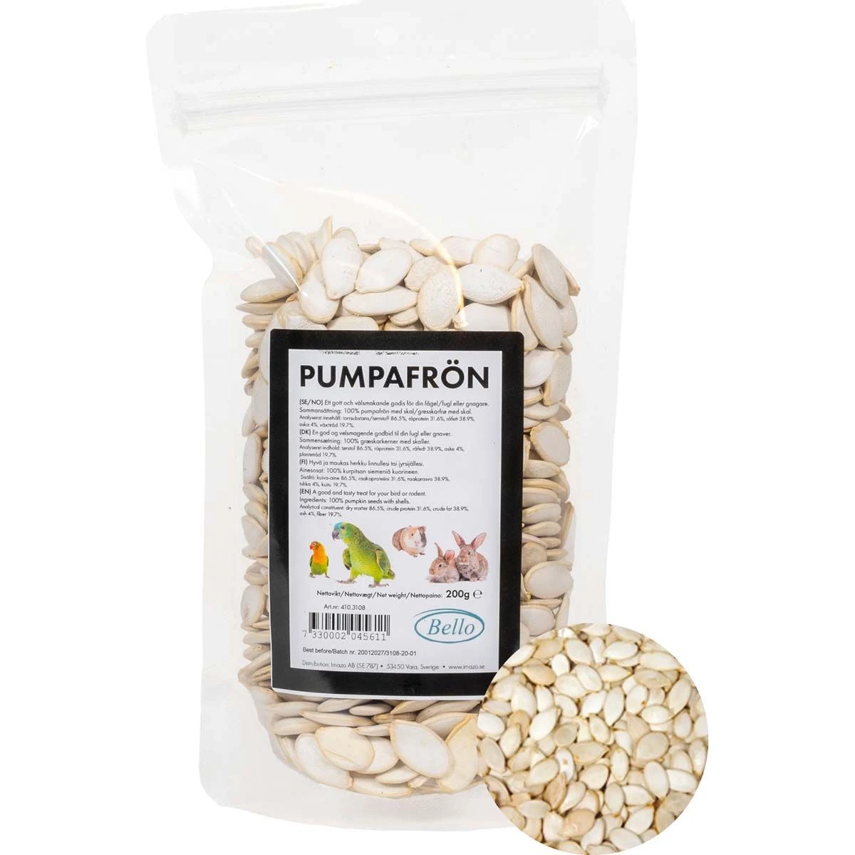 Pumpafrö 200g