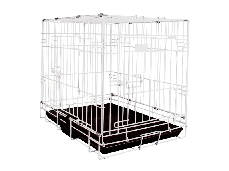 HUNDTRANSPORTBUR VIT 93x57.5x65CM