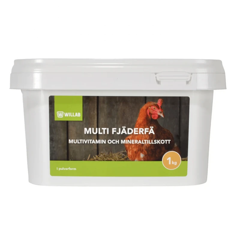 Multi Fjäderfä 1kg Pulver