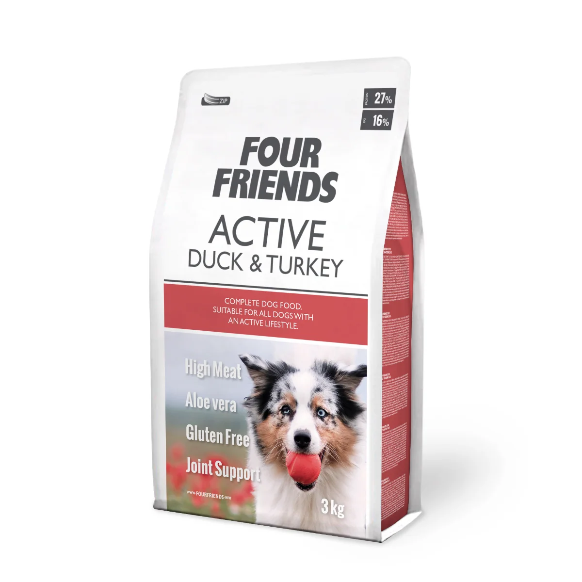 ff dog active duck&turkey 3kg