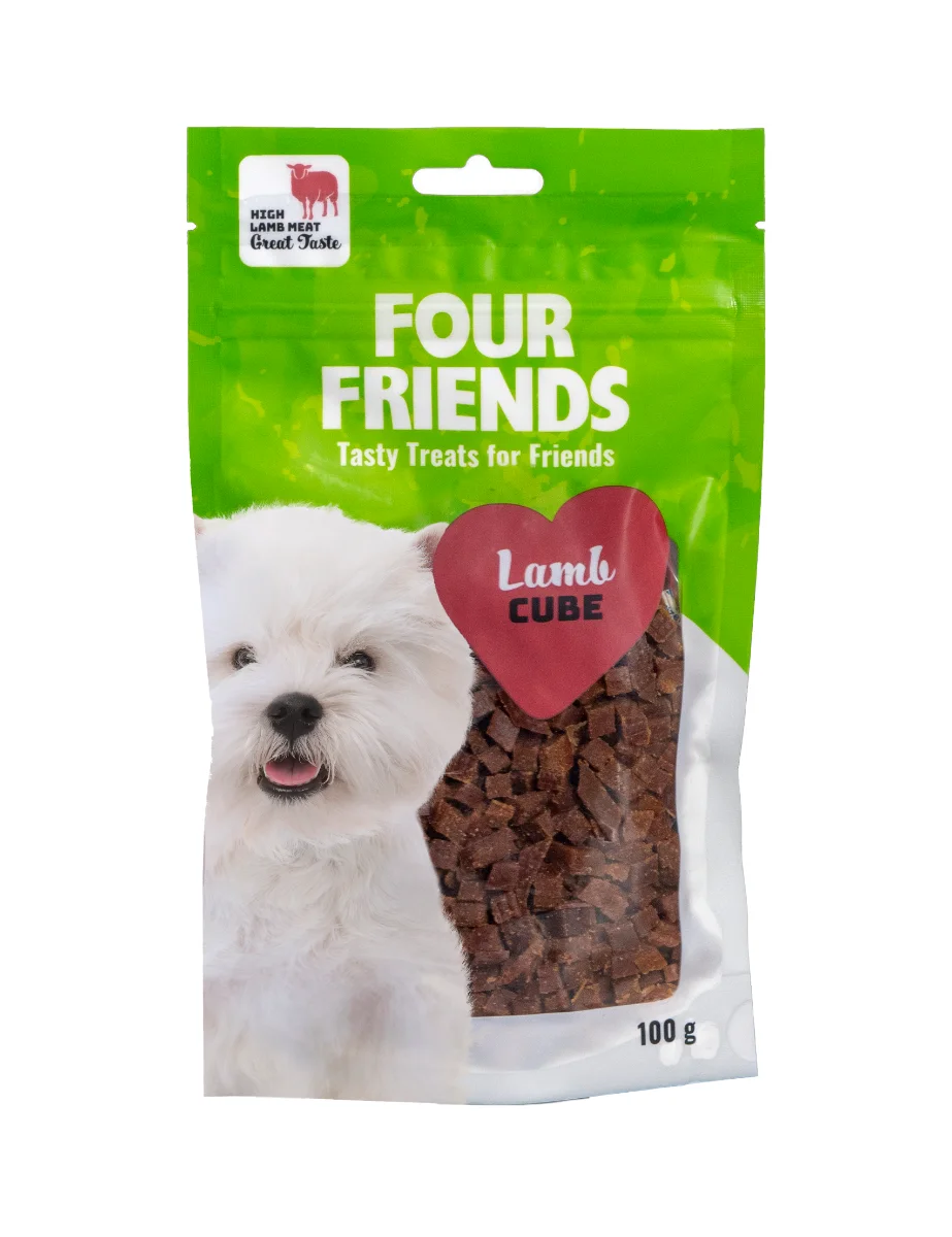 FFs DOG LAMB CUBE 100g BELÖNINGSGODIS
