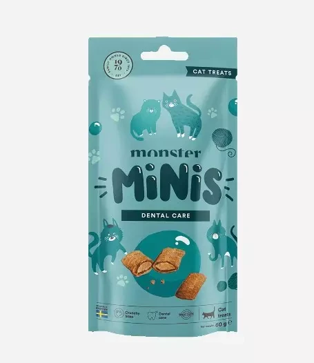Monster Cat Minis treats Dental Care 60 g